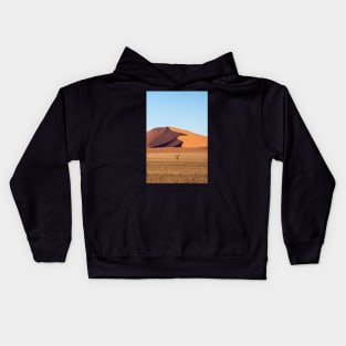 Namibian sand hill. Kids Hoodie